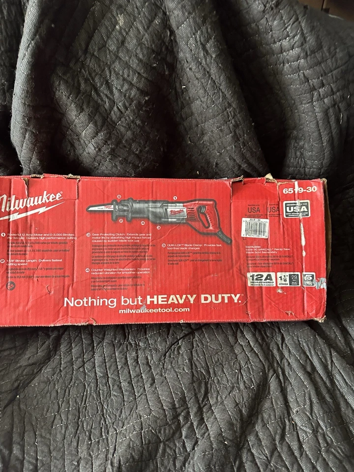 milwaukee 6519-20 Super Sawzall New - Image 4 of 4