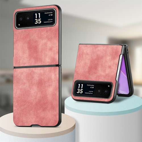 For Motorola Razr 60 Ultra 50 40 Razr+2025 Vintage Leather Slim Phone Case Cover - Picture 8 of 18