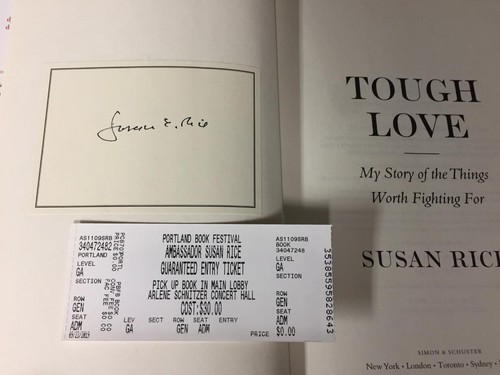 Tough Love My Story of the Things Worth Fighting For by Susan Rice - Signed - Picture 4 of 4