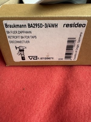 Braukmann Systemtrenner BA295D-3/4WH