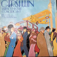 GERSHWIN - RHAPSODY IN BLUE / CONCERTO IN F  (THE SINFONIA OF LONDON) NEAR MINT