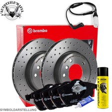 Brembo Bremsensatz + Reiniger gelocht SPORT VORN Ø 280mm Opel Astra G Zafira A