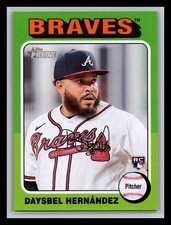 Daysbel Hernandez Rookie Atlanta Braves #250 Topps 2024 Topps Heritage