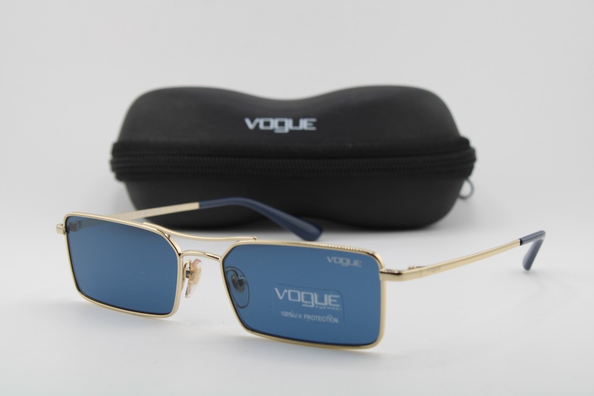 NEW VOGUE GIGI HADID VO 4106-S 848/80 GOLD BLUE AUTHENTIC