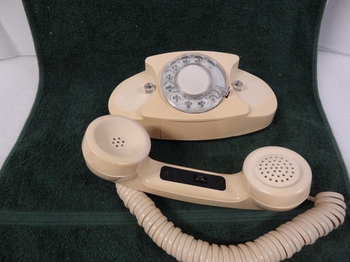 Works-Vintage Beige Princess Rotary Dial Telephone Western Electric Model 702BM - Picture 2 of 15