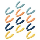 12 Pairs Toilettensitzbezug Waschbar Kissen Für Toilettensitzpolster