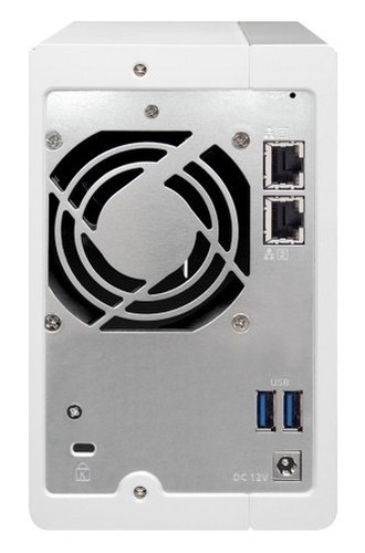 QNAP TS-231P 2X 1,7 GHz 1 Go DDR3 2X SATA III NAS 0 Go - Afbeelding 2 van 3