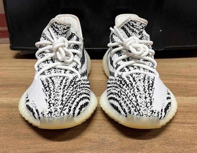 Size 7 - adidas Yeezy Boost 350 V2 Low Zebra 889773948128| eBay