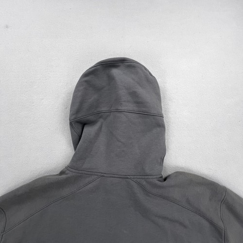 Kuhl Hoodie Herren 2XL grau Fleece gefüttert Pullover Sweatshirt Outdoor Reißverschlusstaschen - Bild 18 von 19