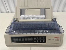 Oki MICROLINE 390 TURBO RECONDITIONED Standard Dot Matrix Printer Non-USB