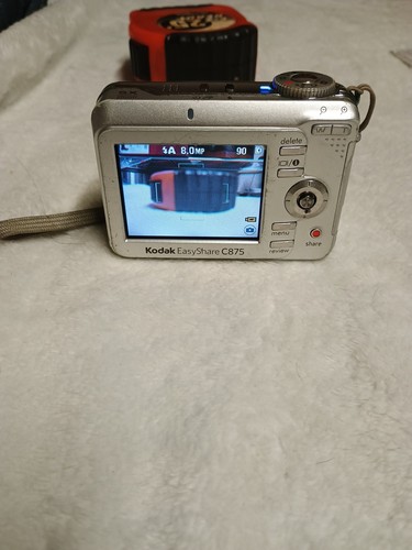 Kodak EasyShare C875 8,0 megapixel fotocamera digitale compatta zoom 5x testata - Foto 3 di 11