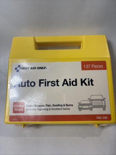 First Aid Only Essentials First Aid Kit For 5 People, 138 Pieces NEW SEALED - Picture 1 of 3