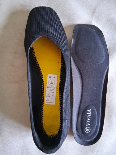 Vivaia Margot 2.0 Square Toe V-Cut Knit Ballerinas EU Size 39 US 8.5 EUC - Bild 3 von 4