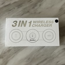 3 in 1 Charging Station for Apple Multiple Devices, Foldable Travel Wireless New