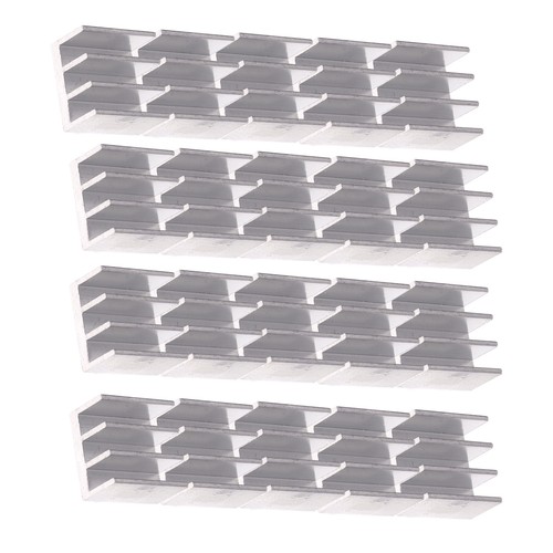 20pcs High Quality Heat Sink Pure Aluminum Heat Sink Power Module 11*11*5MM - Afbeelding 4 van 10