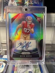 2019 Panini Prizm - Rookies Nick Bosa #311 Silver Prizm Autographs (AU, RC)