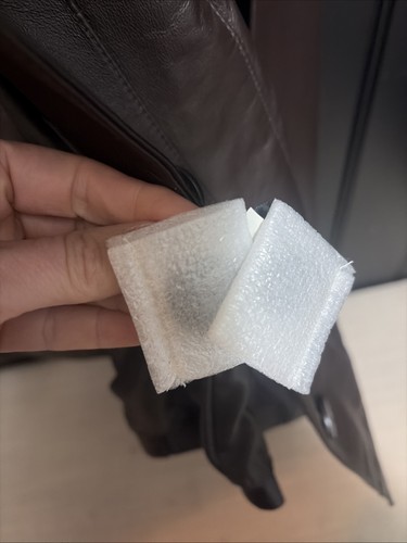 East 5th Damen Gr. Medium Dunkelbraun Echtleder Blazer Jacke Gefüttert Neu - Bild 5 von 11