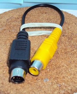 Laptop DVD TV SVideo Kabel V DIN Stecker 7 poliger mini DIN Stecker auf Cinch