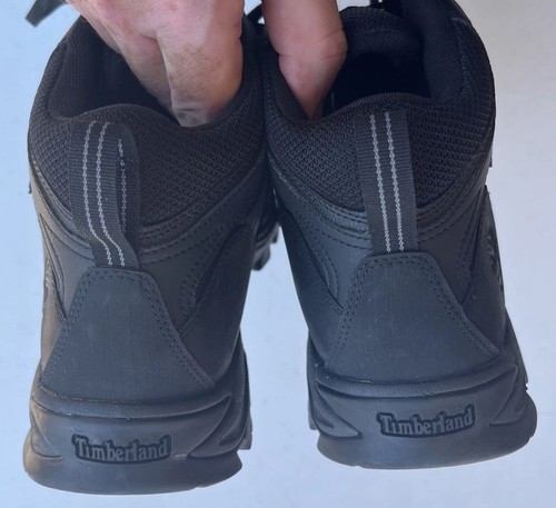 Timberland Mt. Botas de Senderismo Maddsen Mid Para Hombre Cuero Negro Impermeables - 14 - Imagen 5 de 12