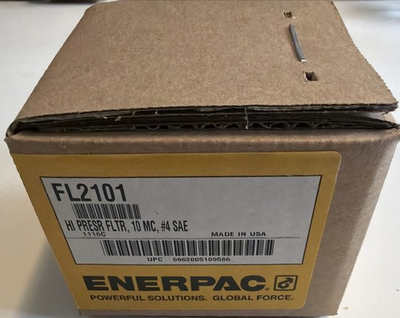 #ad #ad Enerpac FL2101 Hi Pressure Filter 10 MC #4 SAE. FACTORY SEALED $70.00