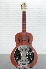 Gretsch G9200 Boxcar Round-neck, Mahogany Body Resonator - Natural, Padauk