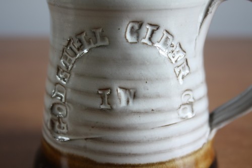 Rare Vintage Collectable Godshill Cider Tankard Mug Hand Made - Isle Of Wight - Picture 2 of 5