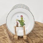 Dr. Seuss Grinch Who Stole Christmas & Max Dinner Plates 2024 - Set of 4 NEW !!