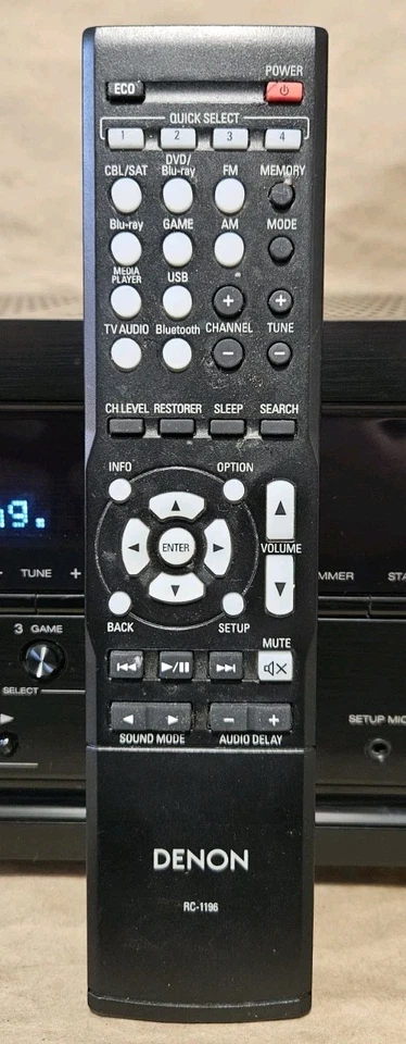 Denon AVR-S510BT - 5.2 Ch 4K Bluetooth HDMI Home Theater Receiver +Remote Bundle - Image 3 of 4