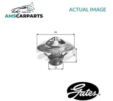 ENGINE COOLANT THERMOSTAT TH34590G1 GATES NEW OE REPLACEMENT