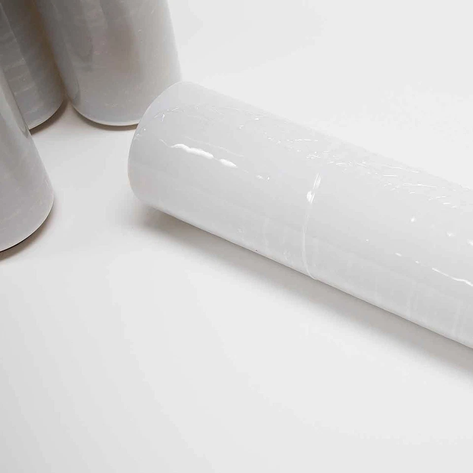 Clear 18" 80 Gauge Stretch Film Pallet Wrap Moving Warehouse 4 ROLLS CASE - Image 3 of 4