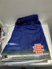 NEW Eric Emanuel EE Pattern Shorts Size XxL Light House Pattern