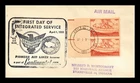 US COVER FIRST DAY INTEGRATED SERVICE ABILENE TEXAS AIR MAIL