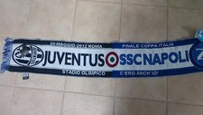Sciarpa finale Coppa Italia Napoli-juventus
