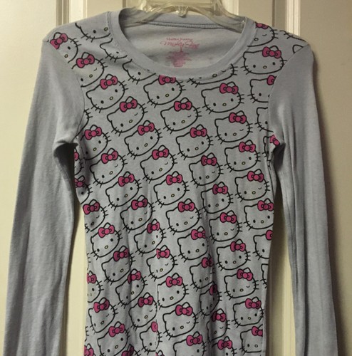 Vintage ~ Hello Kitty ~ By Mighty Fine ~ Girls ~ Top ~ Large ~ Shirt - Picture 5 of 17