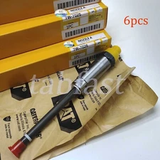 6pcs New Fuel Injector for 7W-7026 CAT Caterpillar Engine 3406B 3412 D9 GC D9R