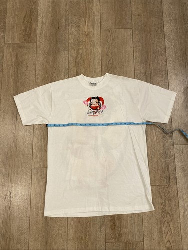 Vintage VTG 1995 Betty Boop Print Short Sleeve Men's Sz L T-Shirt fun stuff USA - Picture 5 of 9