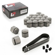 20x Radschraubenkappe Abdeckkappen Radmuttern Set 19 mm grau für MERCEDES-BENZ