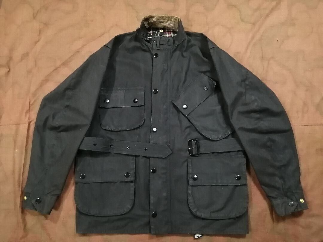 Barbour International NATO oiled cotton black size: 42 1970 from Japan Barbour International NATO oiled cotton black size: 42 1970 from Japan