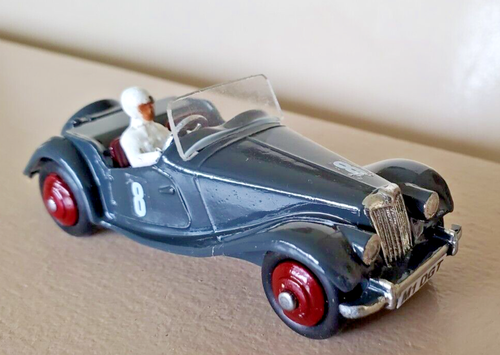 Rare 1950s Dinky 108 Hill Climb MG Midget Beautiful in Dark Grey Code 3 - Picture 8 of 23