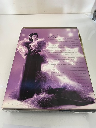 NUEVO VESTIDO ROJO COLECCIÓN HOLLYWOOD LEGENDS 1994 MATTEL BARBIE AS SCARLETT O'HARA - Imagen 7 de 7