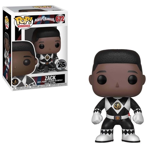 Funko Pop! Television Power Rangers #672 Zack Vinyl Figure Vaulted - Bild 1 von 7