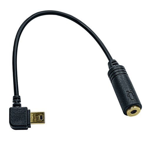 Mini USB Male to 3.5mm Jack Female Microphone Adapter Transfer Cable For Hero - Zdjęcie 7 z 11