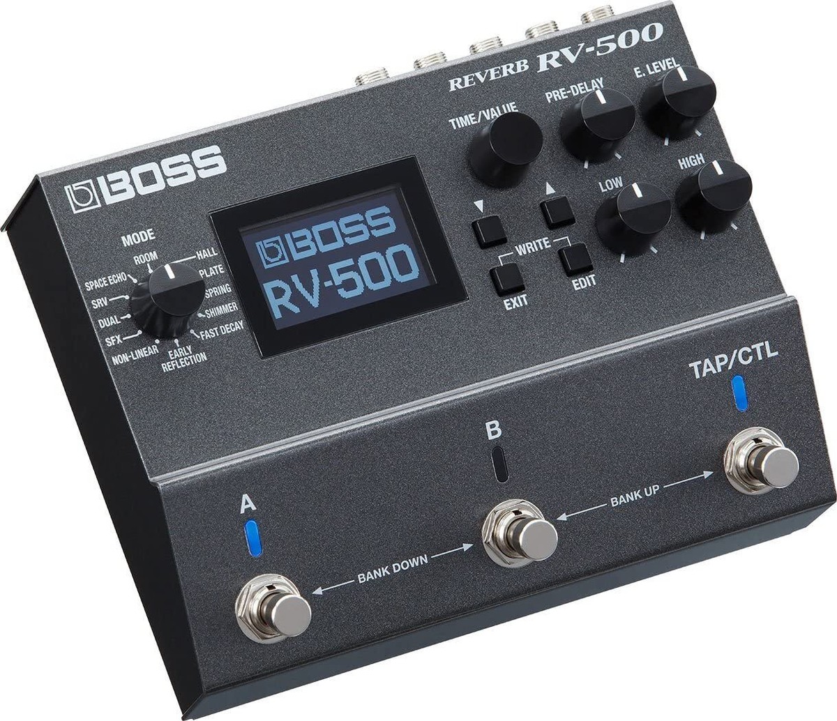 Boss RV-500 まる BOSS RV-500 Reverb Guitar Effects Pedal SHIMMER REVERSE SFX