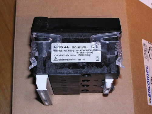 NEW - SOCOMEC DIRIS A40 48250201 Power Monitoring Device original box - Imagen 4 de 8