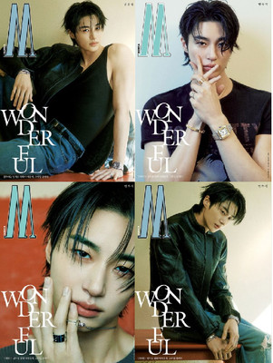 W Man Korea April 2025 Issue Byeon Woo Seok