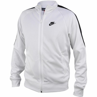 nike tribute jacket white