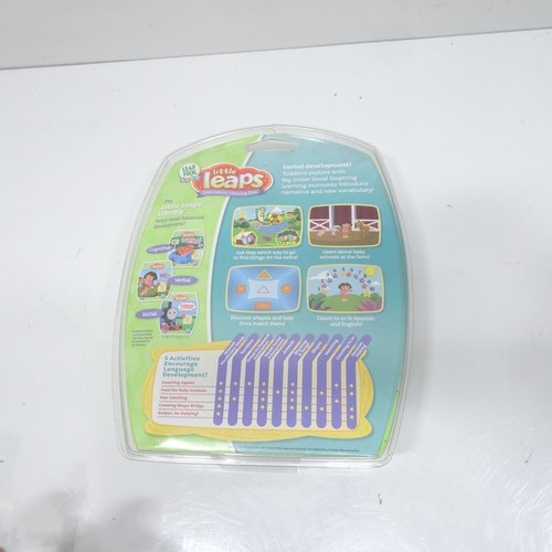 New Leapfrog Little Leaps Baby Toddler 24+ Months Dora Explorer Words Language - Picture 3 of 3