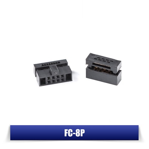FC 1.27mm Pitch 6/8-50 Pin IDC Socket Double Row Female Header Cable Connector - Picture 10 of 21