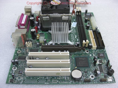 Intel d845ept2 a83390-307 Motherboard w/ Intel sl5tk 1.7GHz CPU & heatsink - Picture 5 of 5