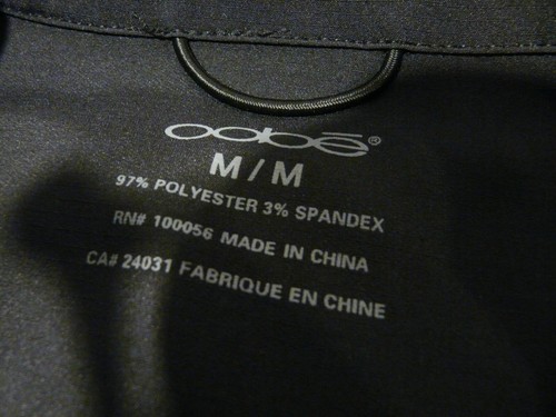 Oobe Medium Black Full Zip Jacket Capital Growth Buchalter Employee Work Uniform - Picture 3 of 7